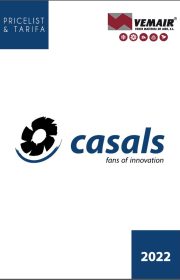tarifa de ventilación Casals 2022