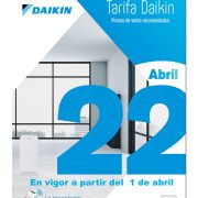 tarifa de aire acondicionado Daikin