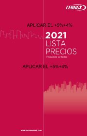 tarifa de aire acondicionado Lennox